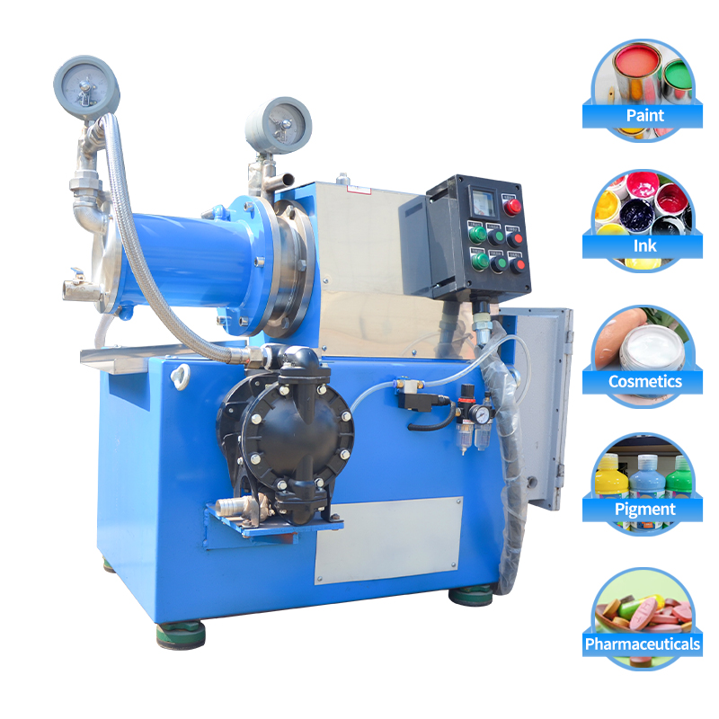 horizontal sand/bead mill paint making machine