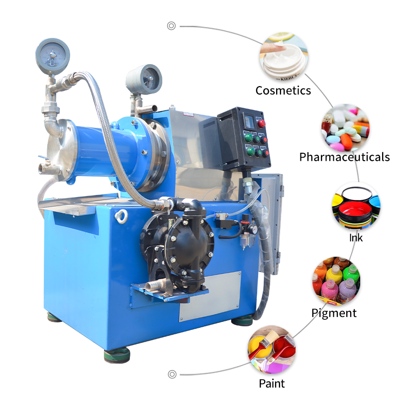 horizontal sand/bead mill paint making machine