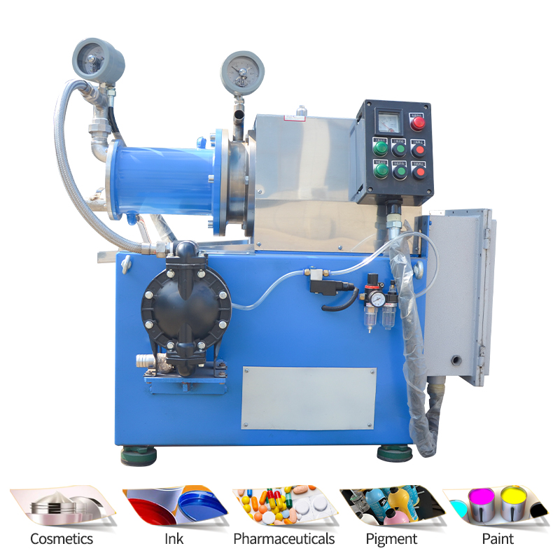 horizontal sand/bead mill paint making machine