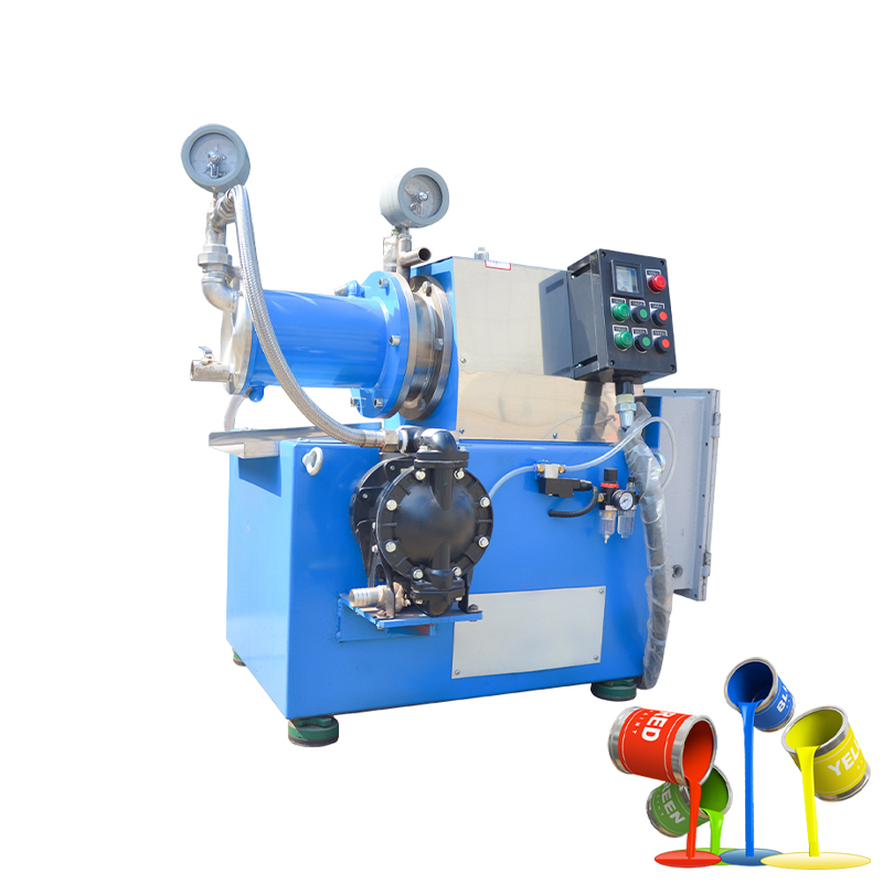 horizontal sand/bead mill paint making machine