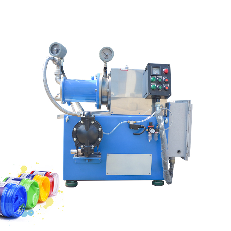 horizontal sand/bead mill paint making machine
