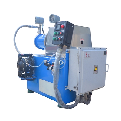 horizontal sand/bead mill paint making machine